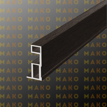 Профиль вертикальный MS163 Венге табако (A51)